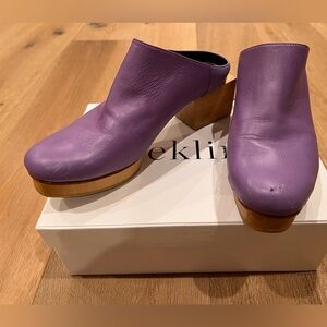 Beklina Matisse Lilac Clogs